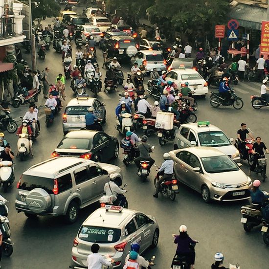 Hektisch und laut - so unser erster Eindruck bei Tag