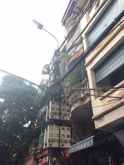 Die Organisation des Stroms ist auch immer wieder interessant