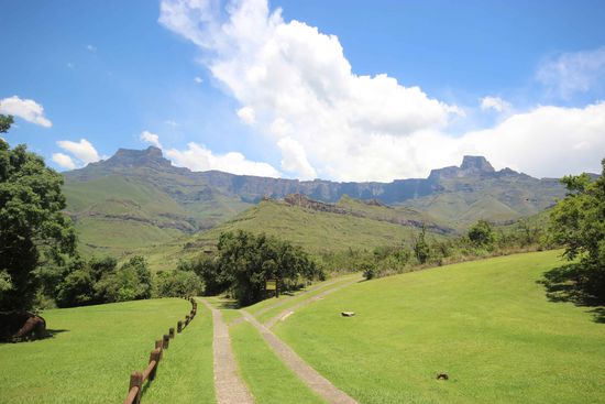 Blick auf das Amphitheater