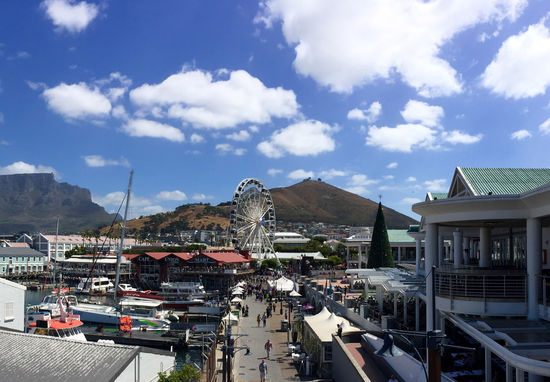 Die Waterfront vor dem Signal Hill