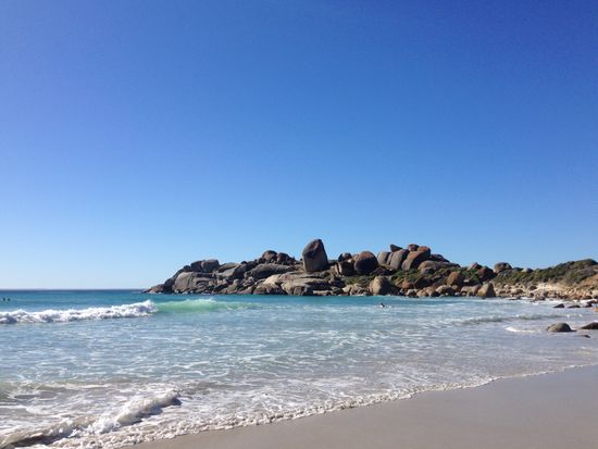 Der Strand kann sich sehen lassen