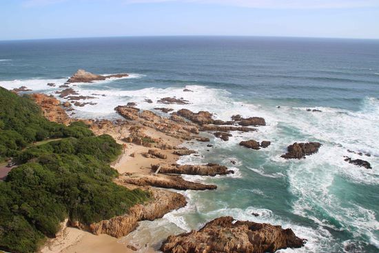 Die Aussicht vom Knysna Head