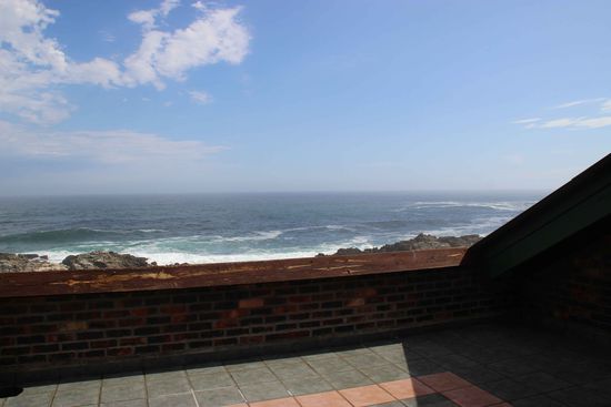 Und der Blick von unserem Balkon 