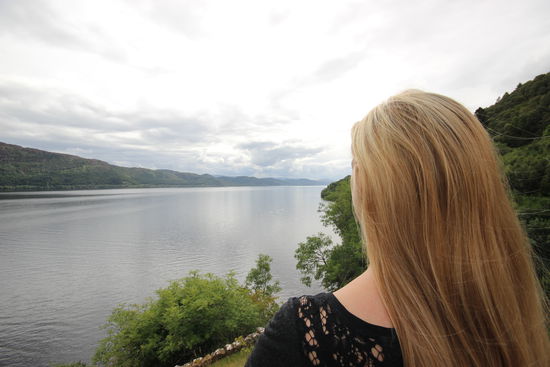 Der Blick auf Loch Ness