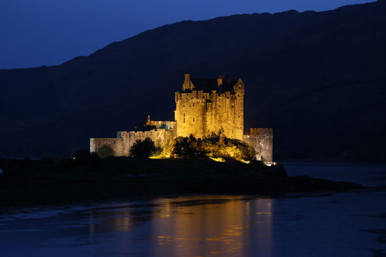 Das Schloss bei Nacht