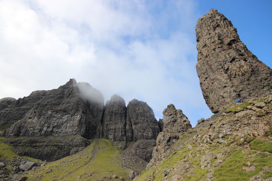 Der alte Mann von Nahem