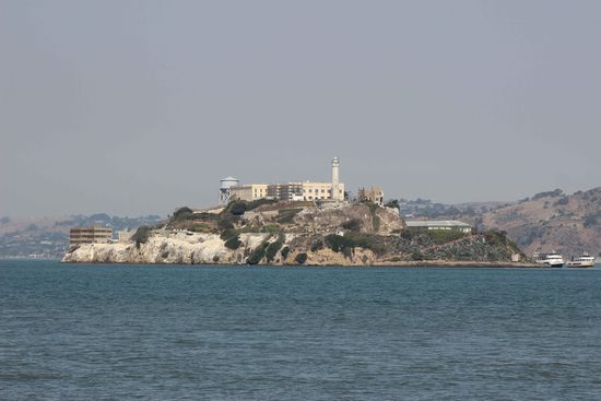 Alcatraz - zumindest aus der Ferne