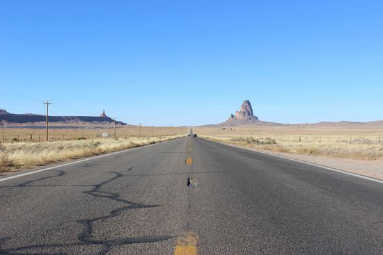 Way to Monument Valley