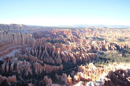 Weitblick über die Hoodoos