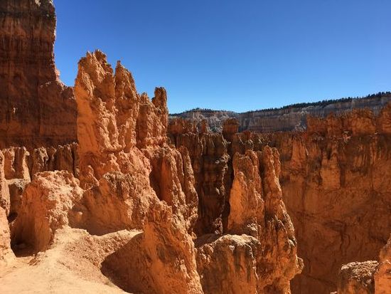 ...zwischen die Hoodoos