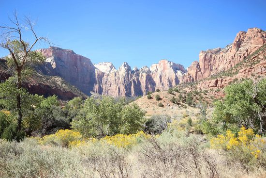 Der Zion bietet wirklich tolle Ausblicke