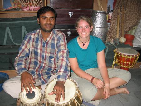 Mein Tabla-Guru und ich