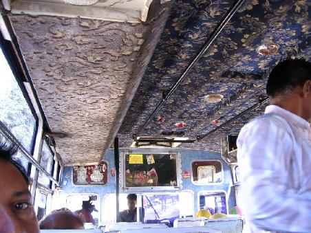 Auch das Busdesign war nicht von schlechten Eltern