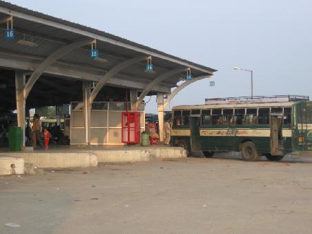 Busbahnhof in Dehra Dun