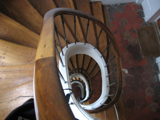 "MEIN" Treppenhaus, in das ich mich sofort verliebt habe!