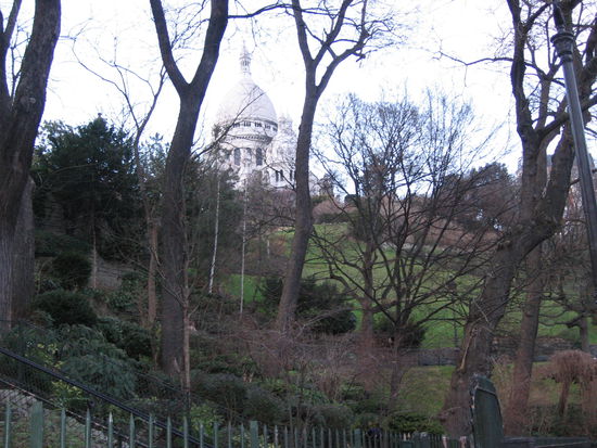 Sacre-Coeur mal aus einem neuen Blickwinkel!