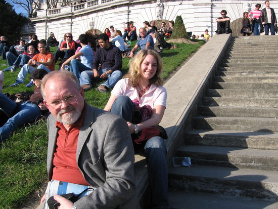 leicht geblendet, aber eigentlich war es schön 