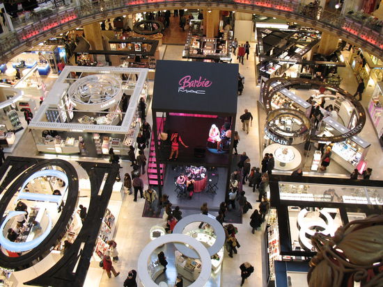 Blick von der 3. Etage ins EG