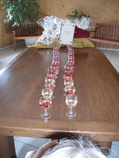 ...und die anschließende Degustation! "Salutjes!" 