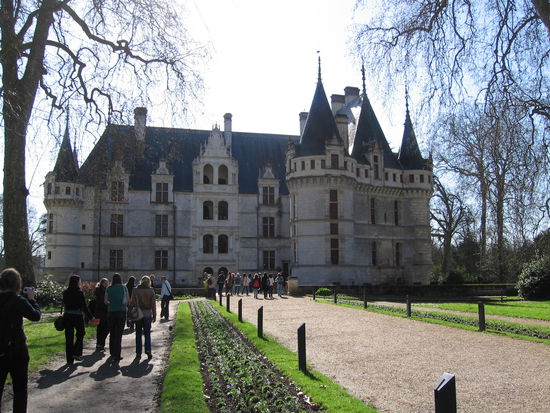 ...und der Blick auf das Schloss