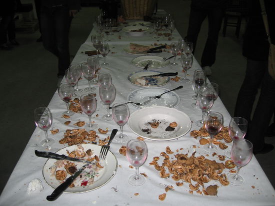 So wüten 50 Studenten ...