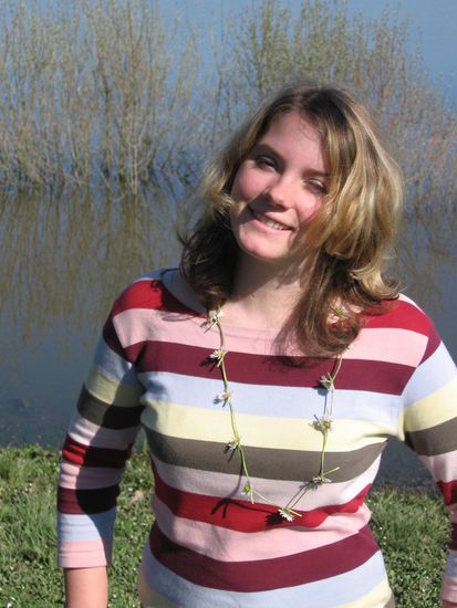 und noch so ne Gänseblümchen-Madame!