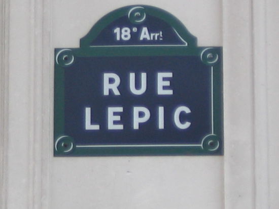 ...eine meiner Lieblingsstraßen in Paris...