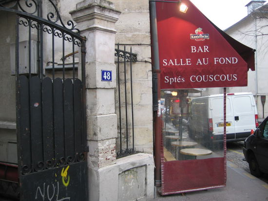 ...in der Rue d'Orsel ...