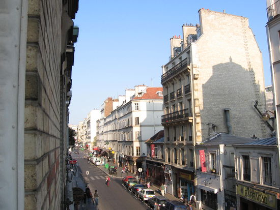 Und der Blick aus meinem Fenster.