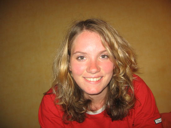 ... der bereits leicht gebraeunten Julia!