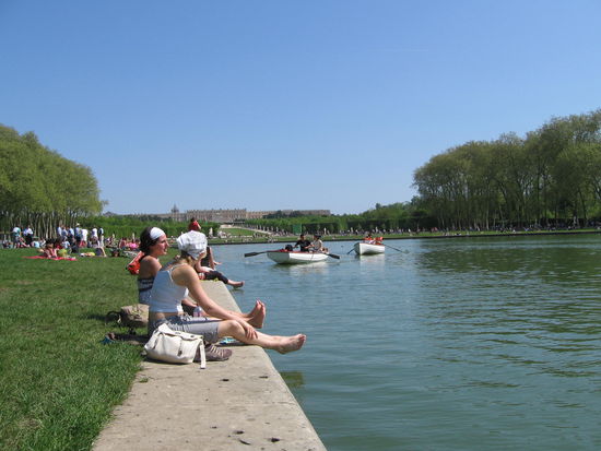 Mein Mittagspausenplatz (Boetchenfahren hab ich mir verkniffen)