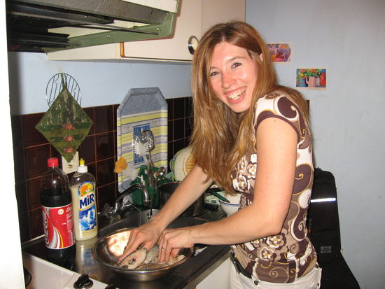 Fischmassage mit viel Spass