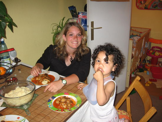 Zebra und Auntie Julia