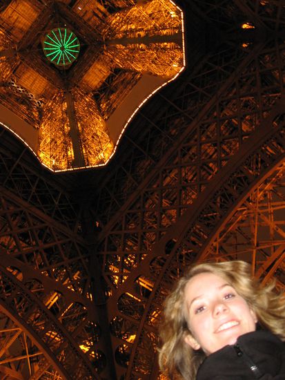 ... und mitten drunter!