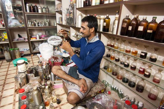 Der Meister der Gewürze und Öle