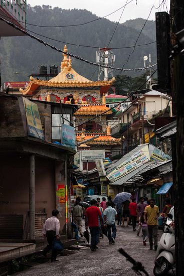 Upper Dharamsala (McLeod Ganj) - "Fußgänger"zone!