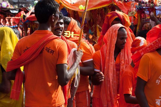 Shivajünger lieben es farbtechnisch knallig!