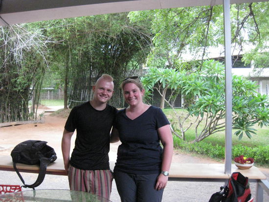 Mit Christopher an der Bar