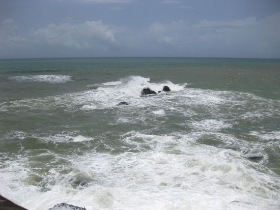 Ozeanansicht von Vivekananda Island aus