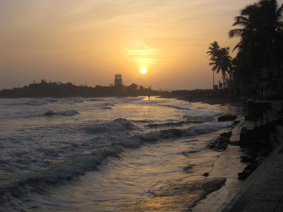 Kitschsonnenuntergang