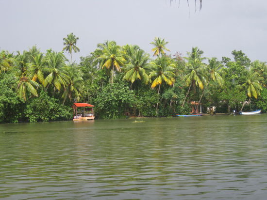 krasse Farben nach dem Monsun