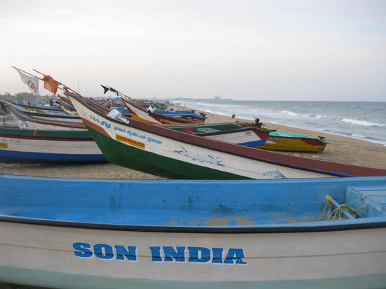 Fischerboote am Fishermen Beach