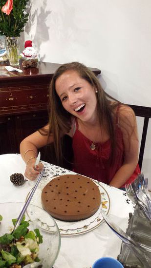 Und natürlich Cheescake