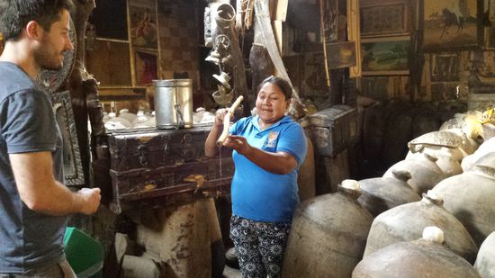 Weinverkostung in der Bodega Lazo