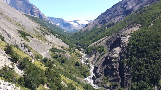 Auf dem Weg zu den Torres...