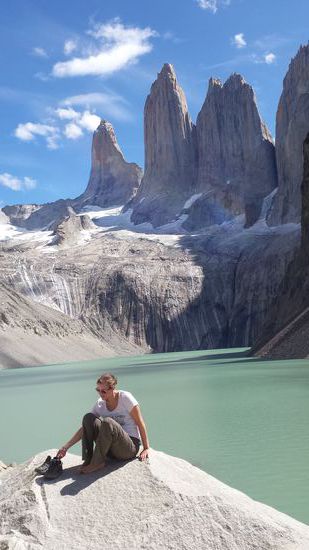 ...und sie nach einer strapaziösen Wanderaktion endlich erreicht 