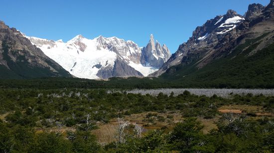 Auf dem Weg zu Cerro Torre, eine weitere 20km Wanderungen mit einigen Höhenmetern auf meiner Liste