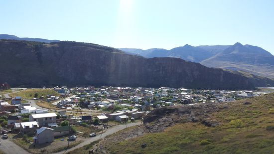 Blick auf das heutige El Chalten