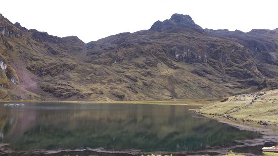 Aussicht aus dem Zelt in der ersten Nacht