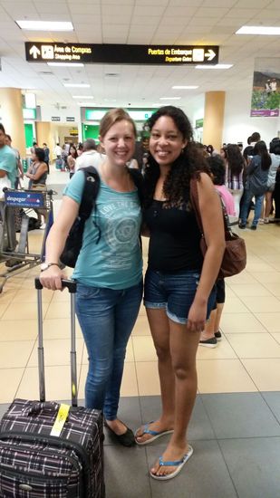 Abschied am Flughafen- es ist soweit!